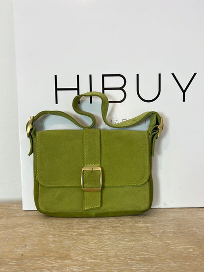 OTRAS. Bolso mini verde asa corta