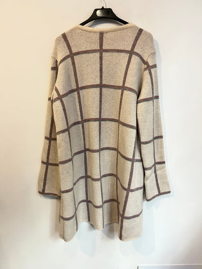 GALLERY. Chaqueta  punto cuadros. T L