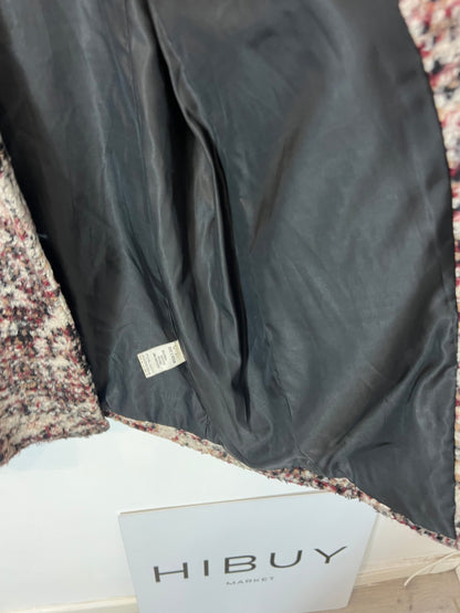 SEE U SOON. Abrigo lana jaspeado colores. T 2 (M)