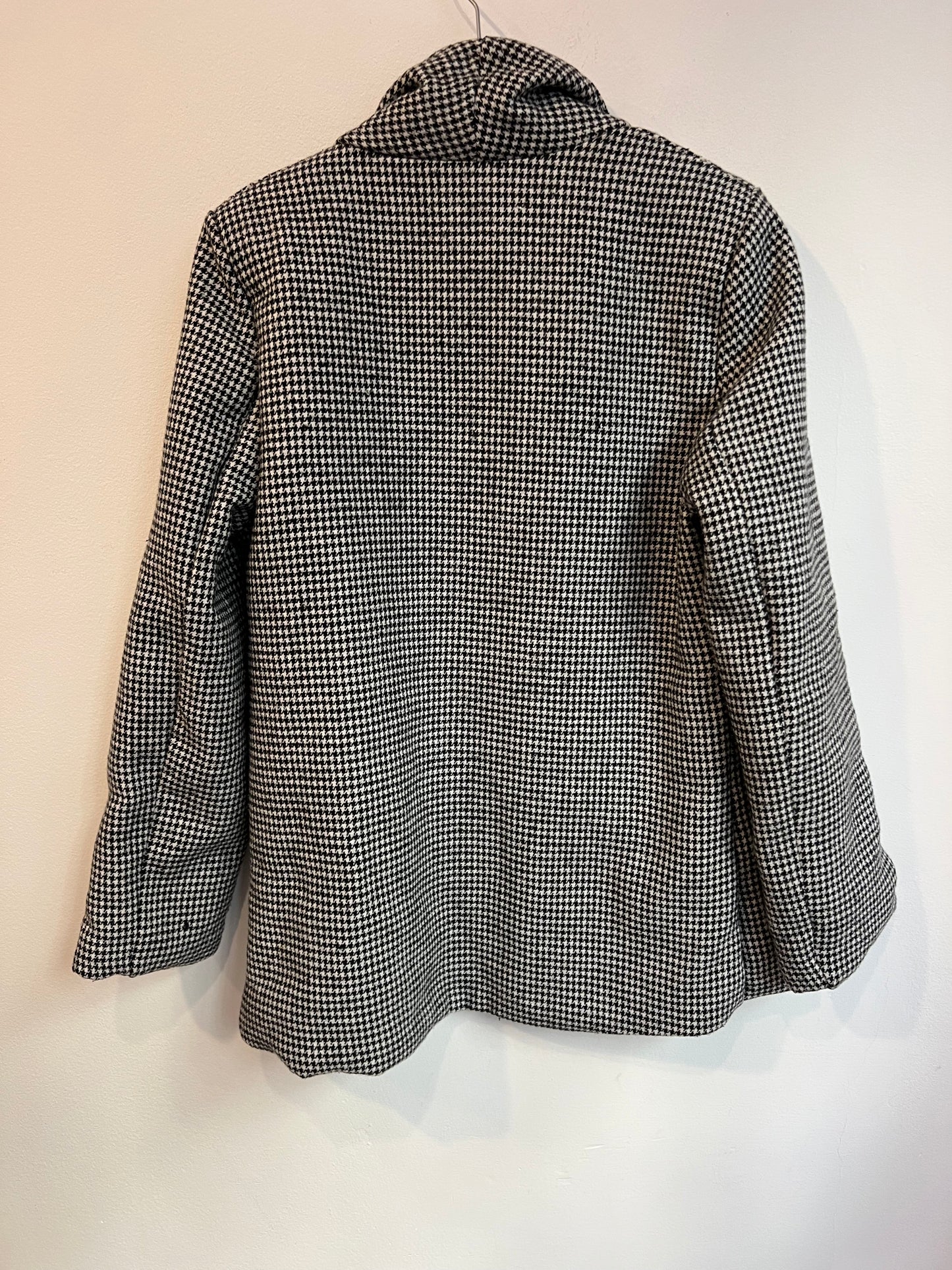 OTRAS. Chaqueta pata de gallo solapa terciopelo. T M