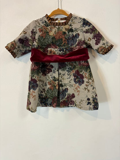 COPO CREACIONES. Vestido niña damita. T 1 año