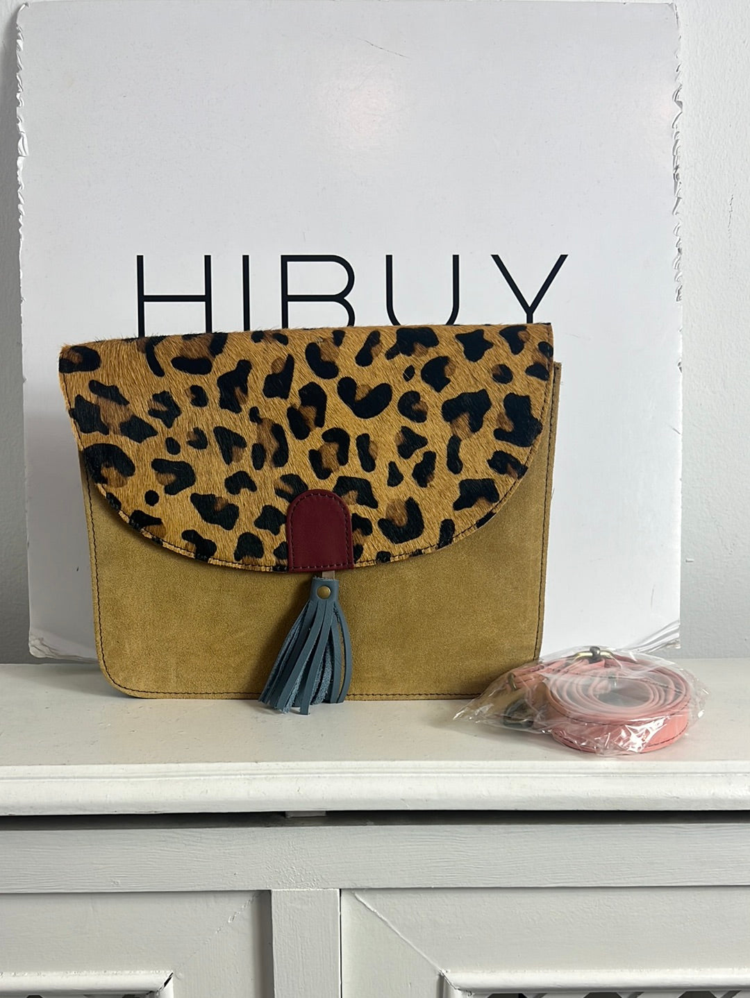 OTHER. Textured leather bag