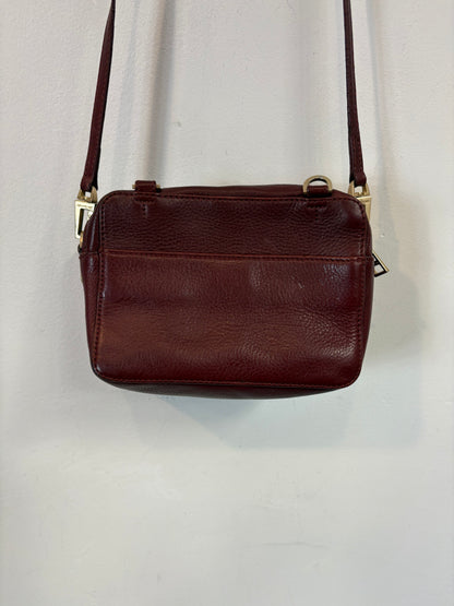 ZADIG&VOLTAIRE. Bolso burdeos piel