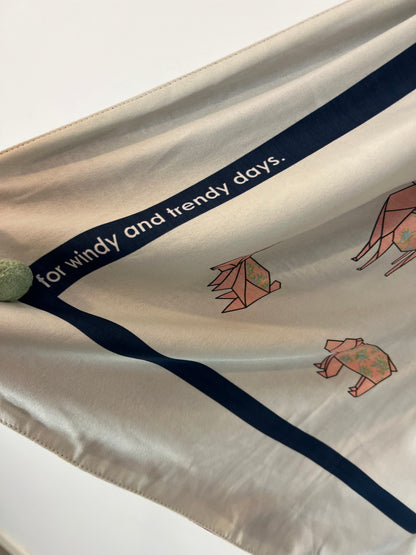 ADOLFO DOMINGUEZ. Fular reversible doble textura