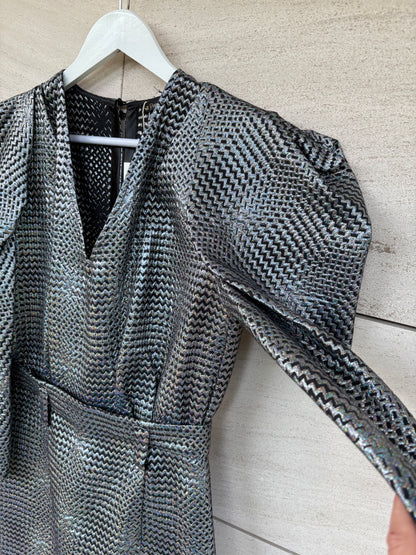 PANAMBI. Vestido estructura hilos