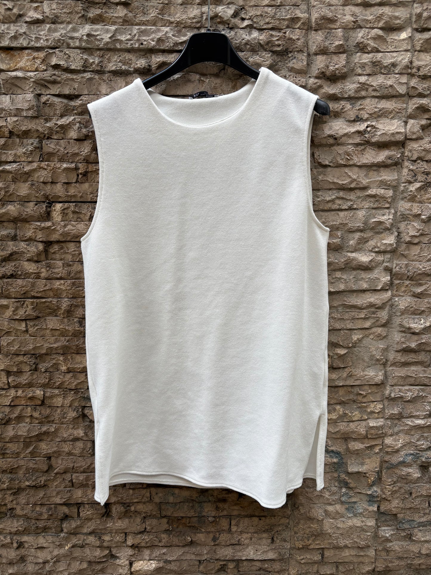 ZARA. Conjunto punto elástico blanco