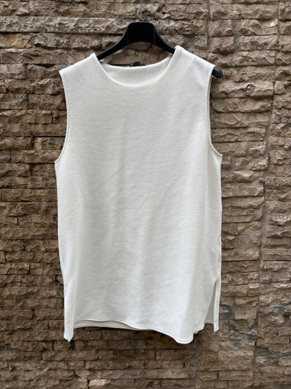 ZARA. Conjunto punto elástico blanco