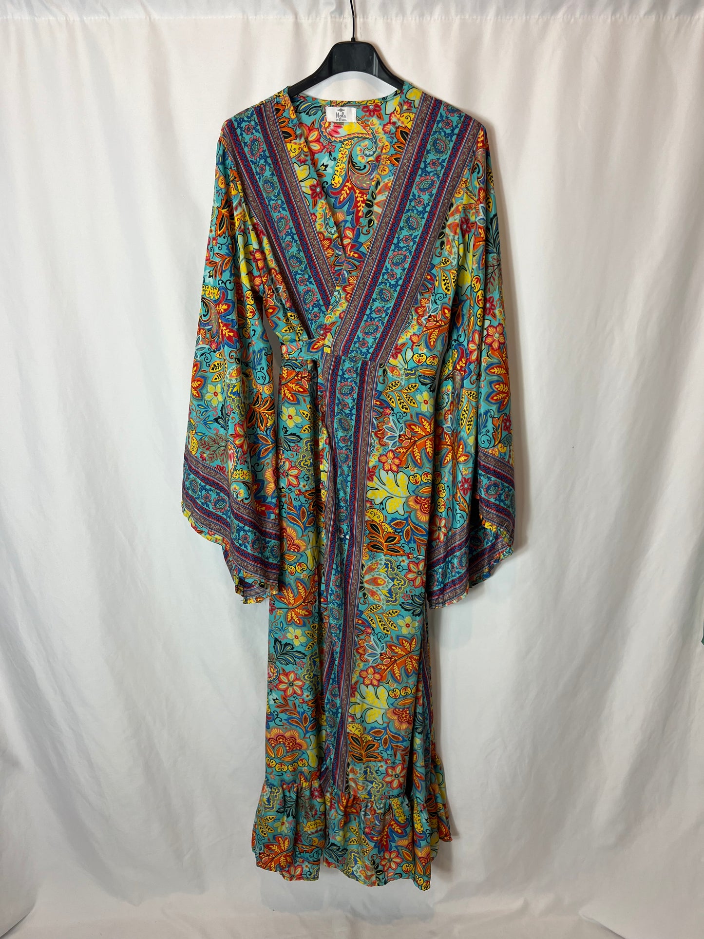 NOLA BY BIJUSOL. Long wrap dress Yours