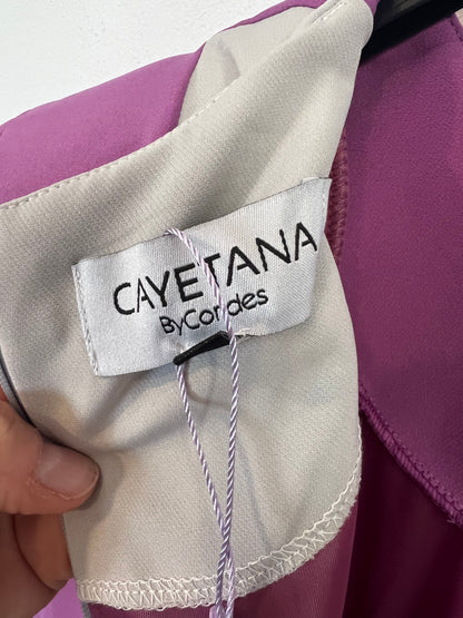 Cayetana by Conde. Two-tone long dress Ts