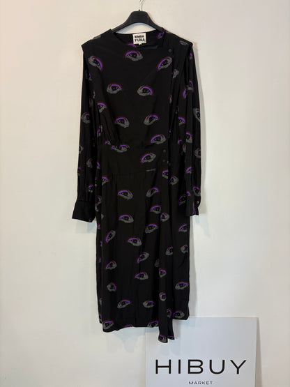 AMEÉ. Sleeveless fringed sweater S.(s)