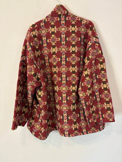 FRENCHY MADRID. Chaqueta estampada textura