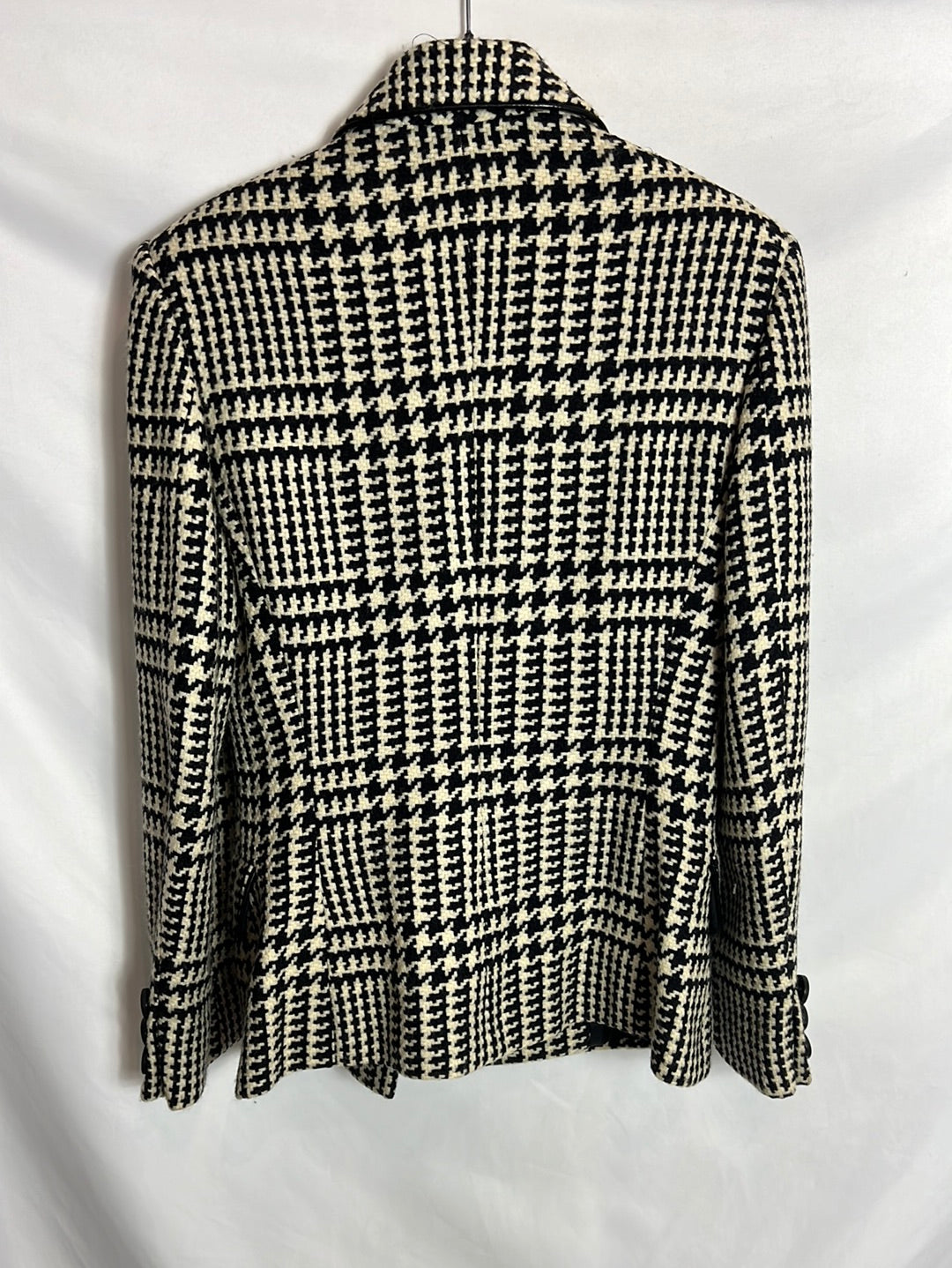 ARLANDA. Blazer lana cuadros. T 40 (38)