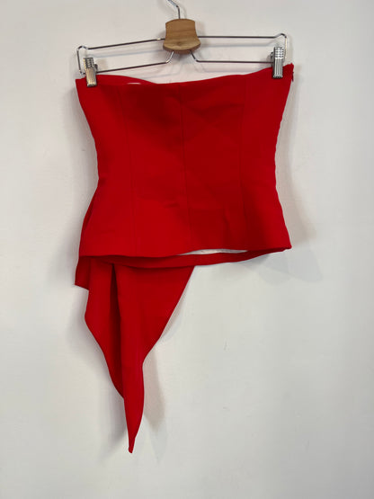 ZARA. total look rojo  T.xs