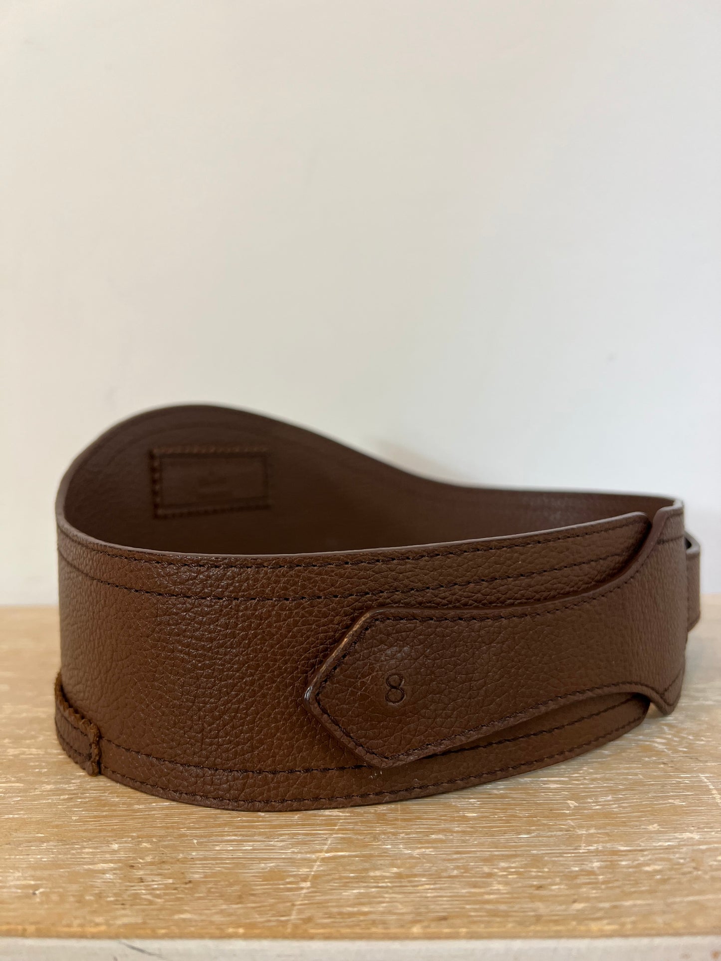 TWENTY TWELVE. Cinturón marrón fajín. T S