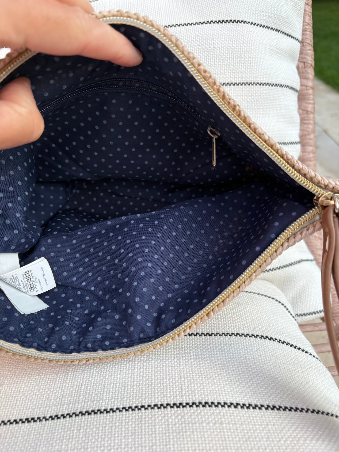 WOMEN´SECRET. Bolso de mano rafia