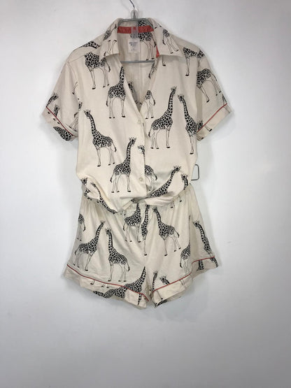 CHELSEA PEERS. Conjunto estampado cebras algodón