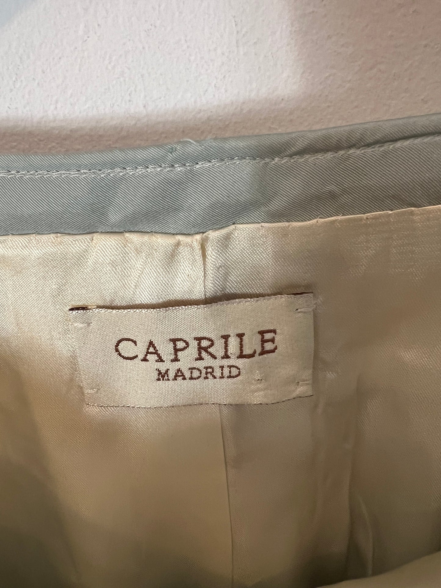 CAPRILE. Light blue corset. T XXS