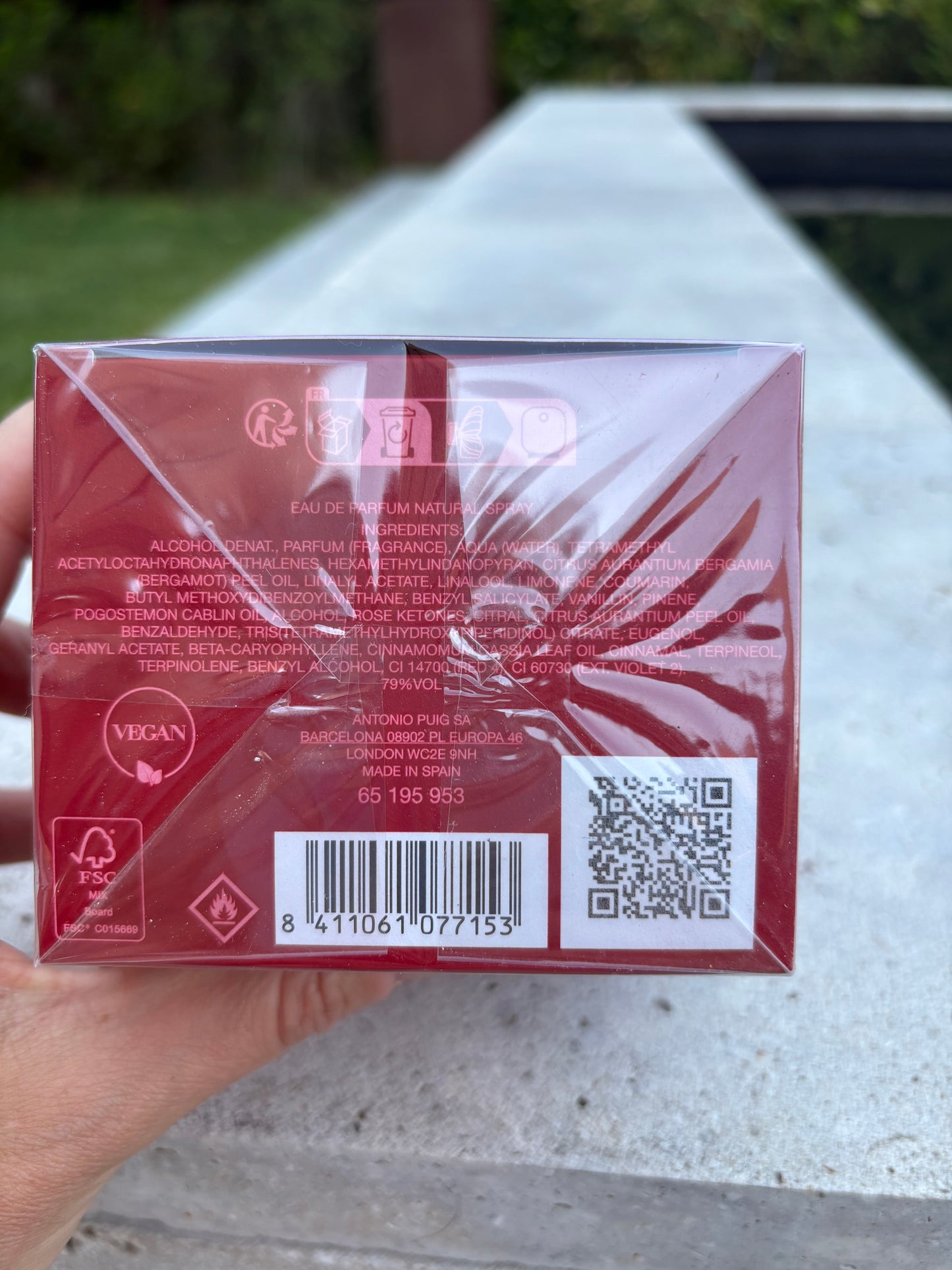 CAROLINA HERRERA. Agua de colonia LA BOMBA. 50 ml
