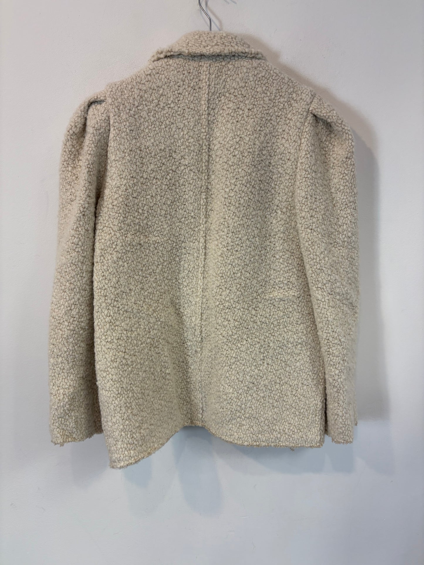 ISABEL  MARANT. Blazer borrego detalle manga