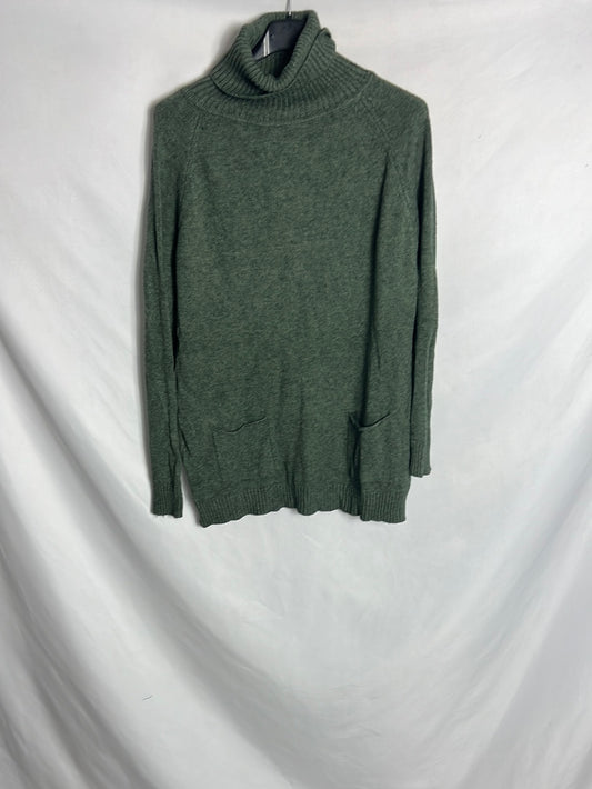 MONISQUI. Jersey verde cuello vuelto. TM