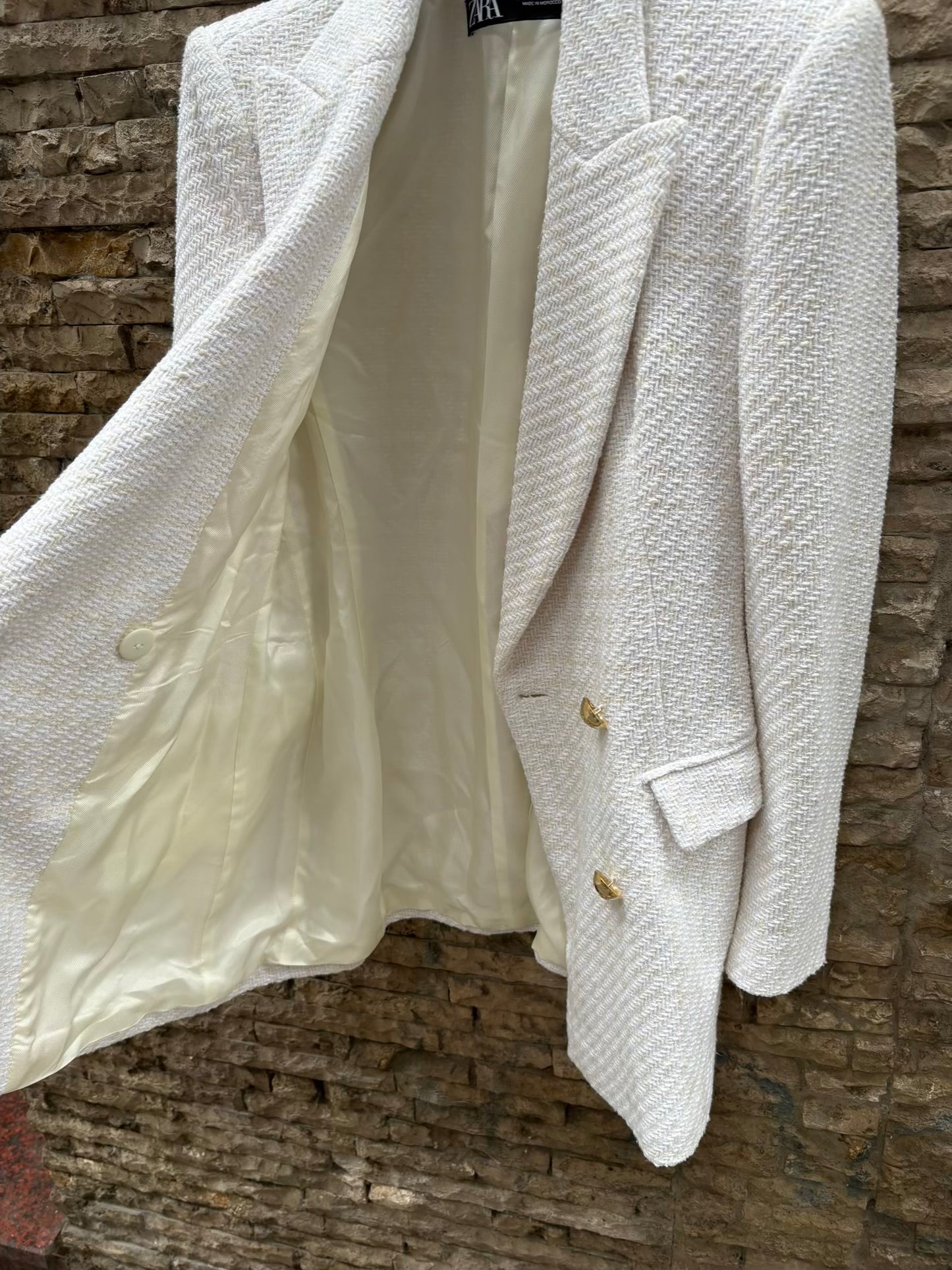 ZARA. Basic white T-shirt. TM