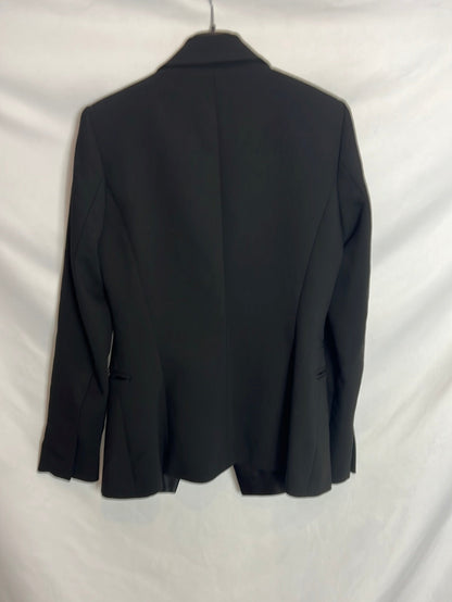 ZARA. Black blazer with satin lapel. TS (Tara)