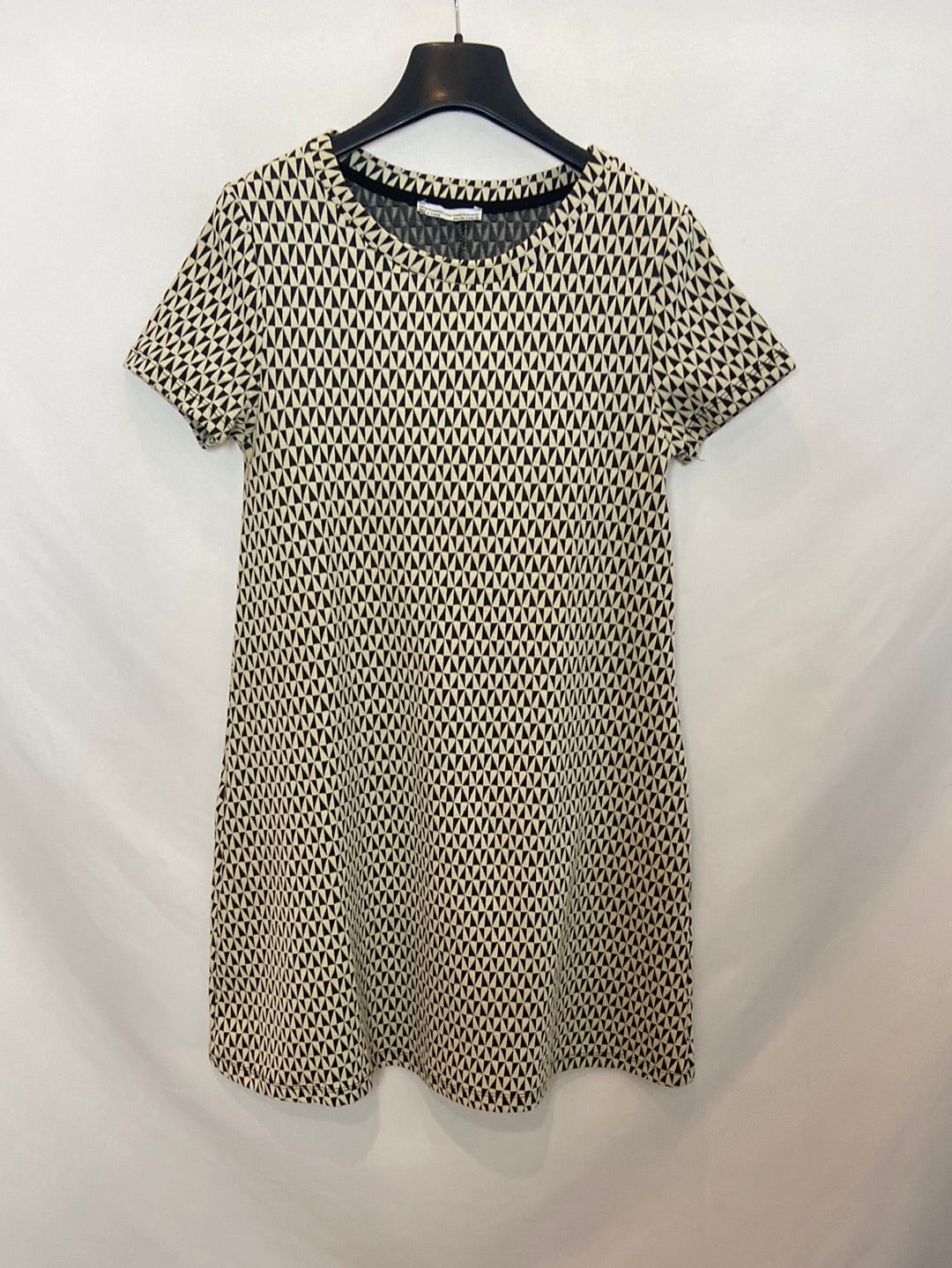 ZARA. Short geometric print dress TS