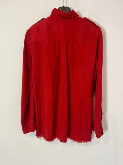 ZARA. Over a red shirt. TS