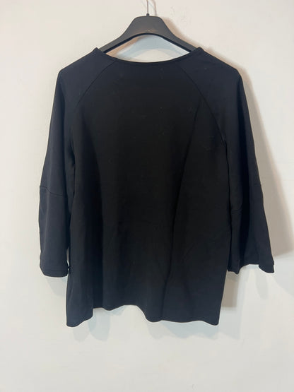 BIMBA Y LOLA. Camiseta negra amplia T.m