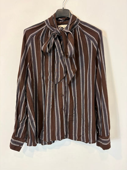 SEE U SOON. Blusa rayas con lazada