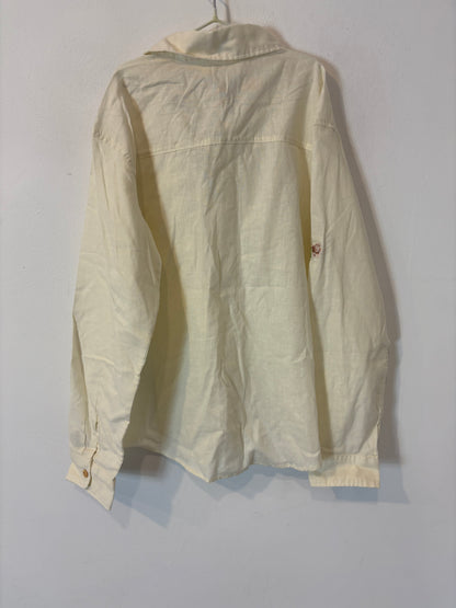 H&amp;M. Ecru shirt for boys. Size 8-9 years.