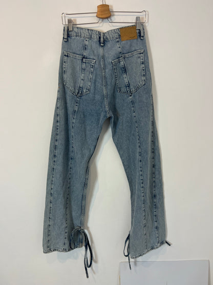 RAG&BONE. Pantalón ancho denim T.38