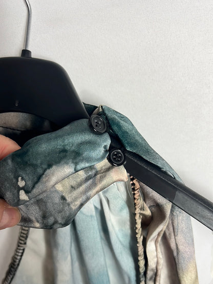 BUGANCO. Vestido largo tie dye Tu(s)