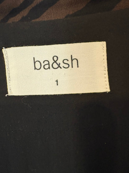 BA&SH. Vestido largo fluido cruzado