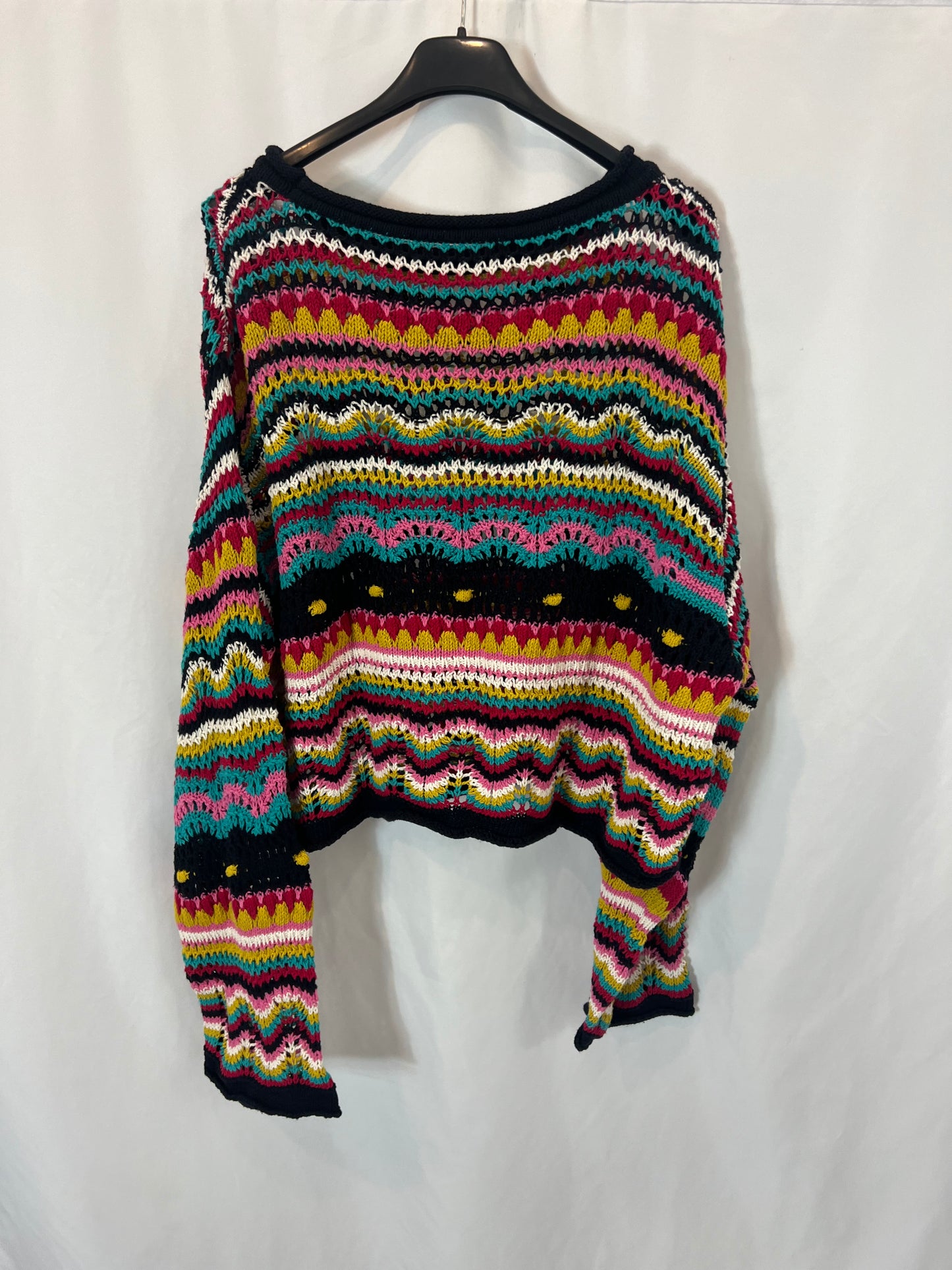 OTRAS.Jersey croché multicolor TU(M)