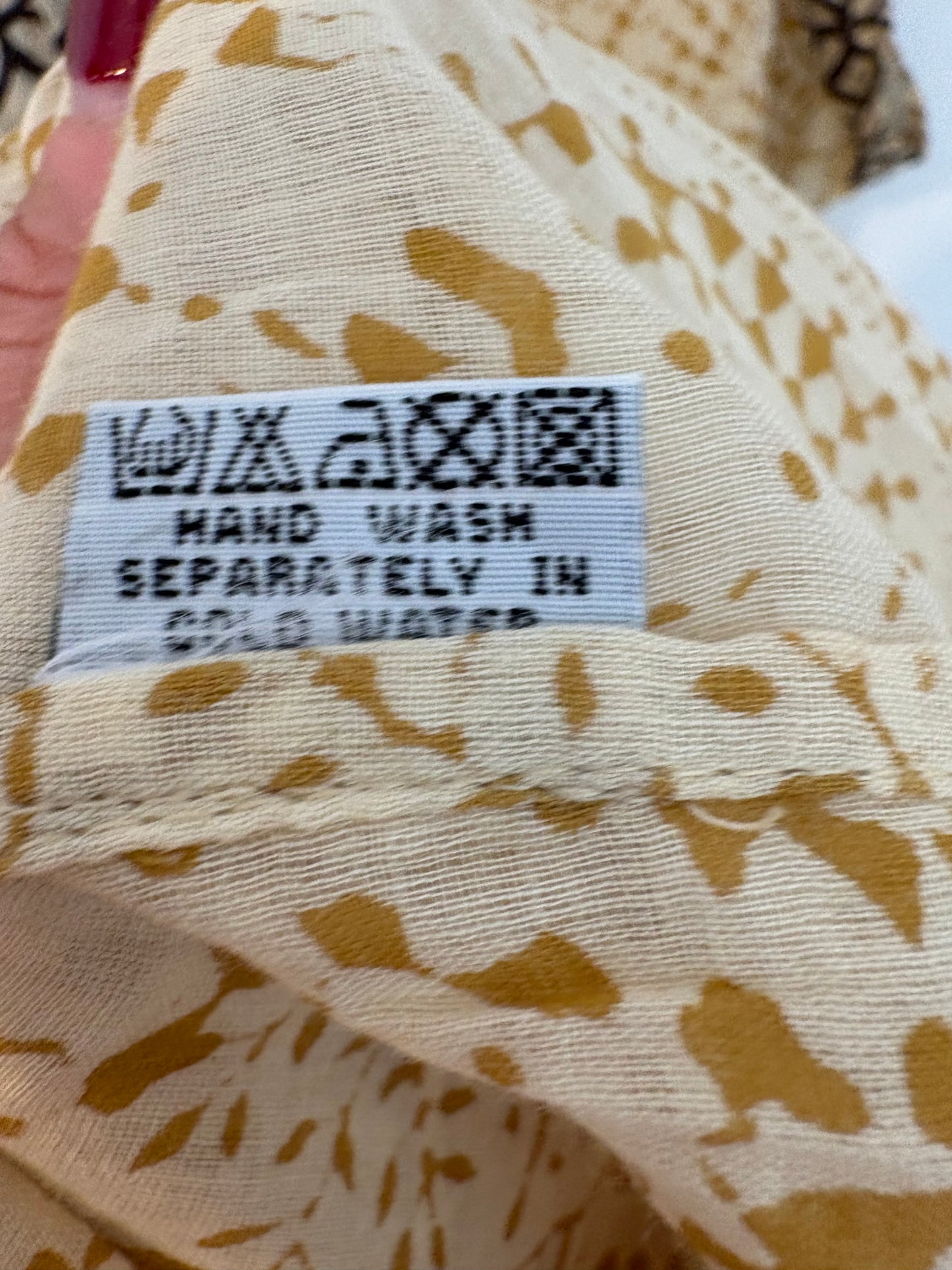 MANGALAM. Vestido caftán estampado