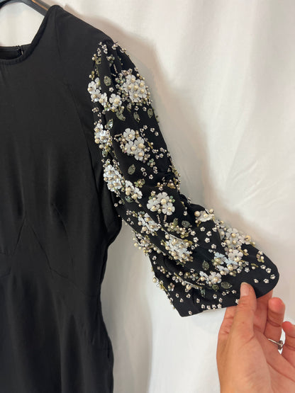 ASOS. Midi dress with sleeve detail. Size 38