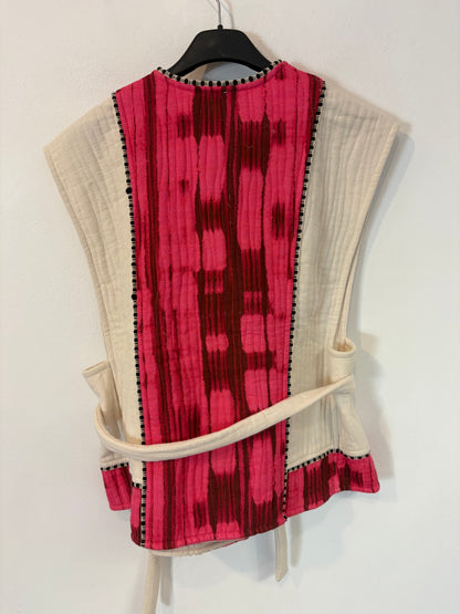 PARFOIS. Chaleco textura estampado