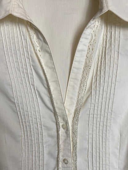 TRUCCO. Camisa cruda textura T. 42