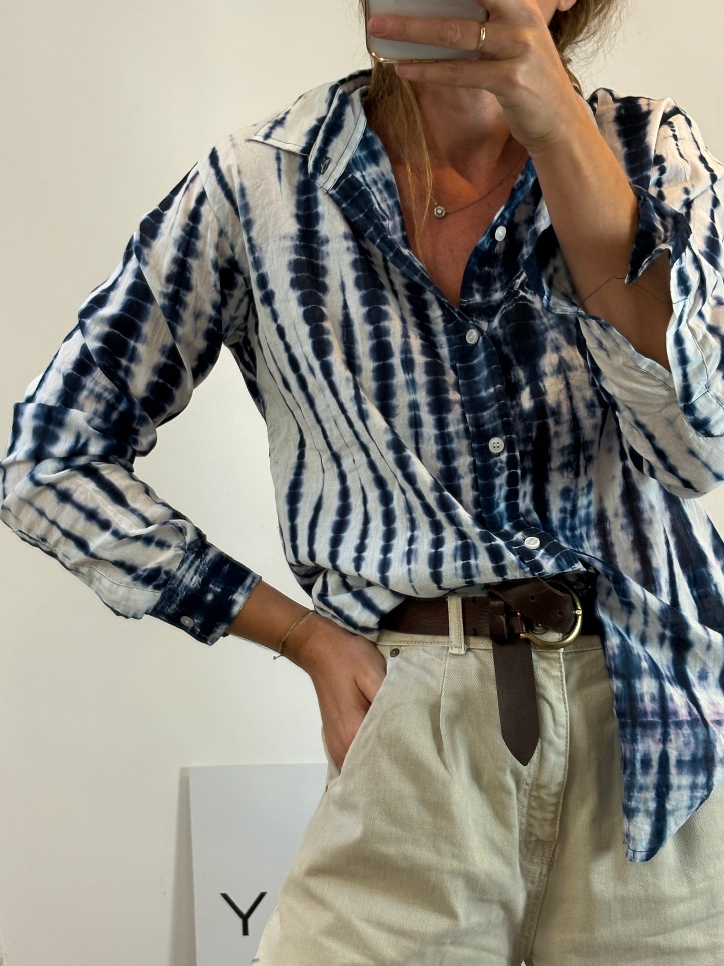 AMEÉ. Sleeveless fringed sweater S.(s)