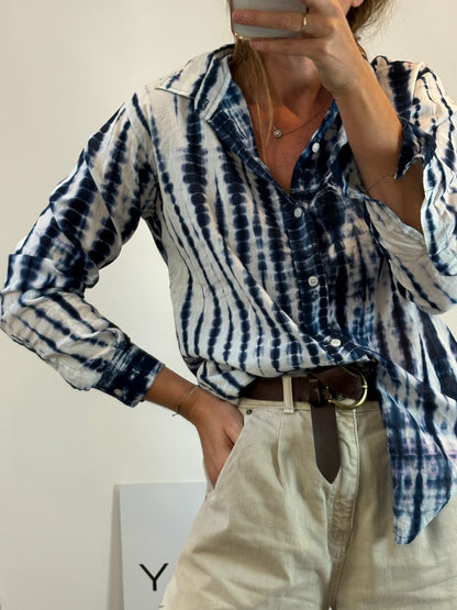 AMEÉ. Sleeveless fringed sweater S.(s)