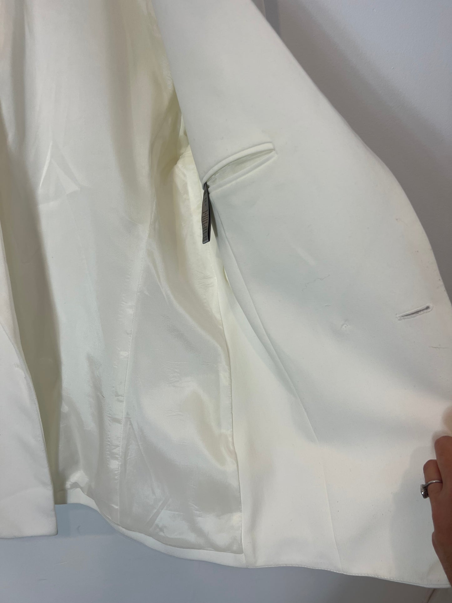 ZADIG&VOLTAIRE. blazer blanca brillantes rock T.36