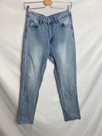 VALENTINA. Straight-leg denim trousers TU (S)