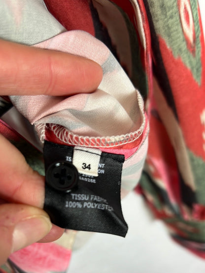 ISABEL MARANT ÉTOILE. Blusa colores botonadura lateral. T 34