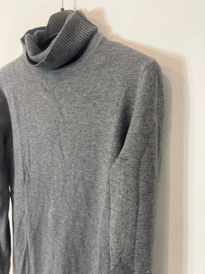 OTRAS. Jersey gris cuello vuelto. T L