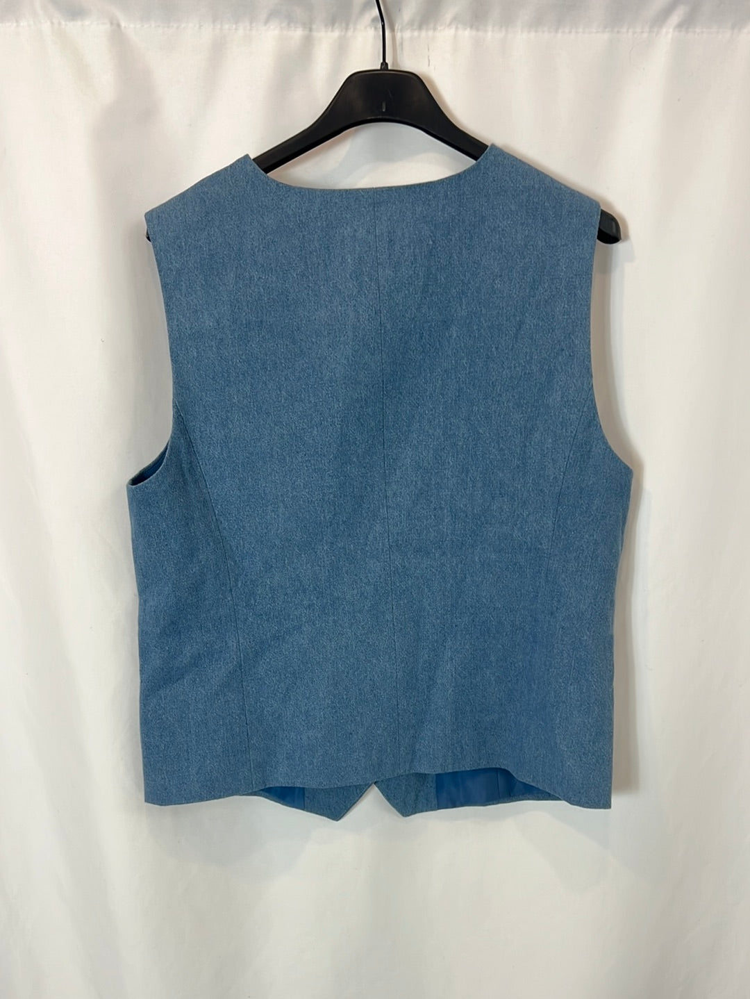 CORTEFIEL. T. Denim vest with buttons s