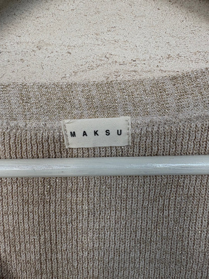 MAKSU. Buttoned thread jacket. Size XS/S