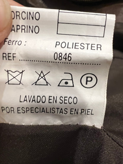 F&CO. Chaqueta larga piel T.XL (M)