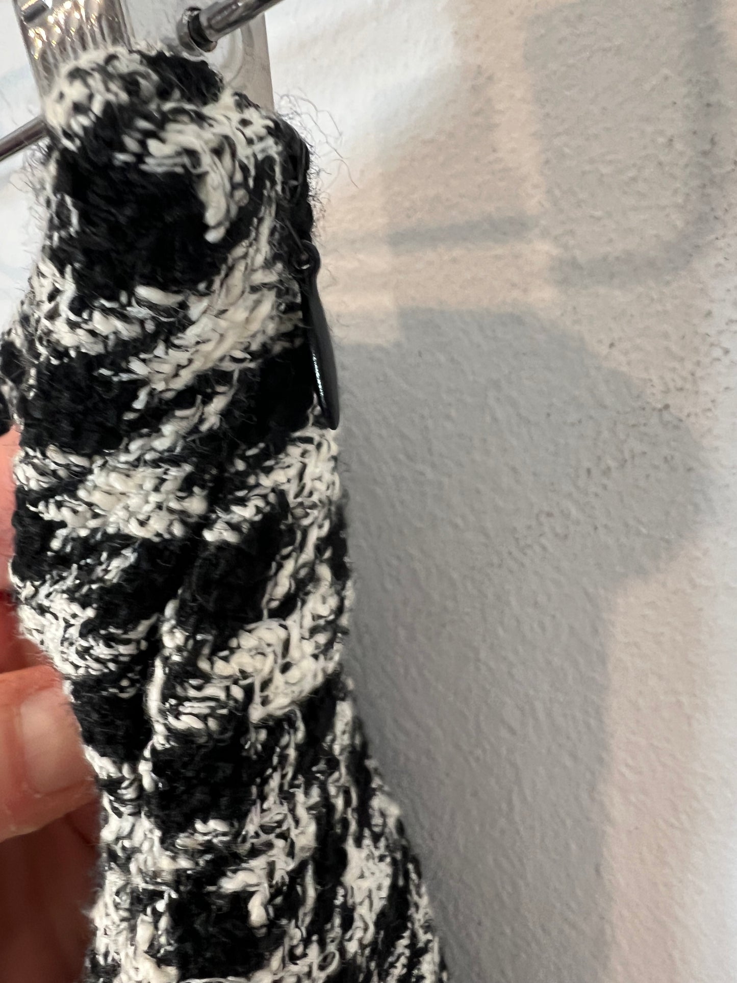 ZARA. Pantalón culotte pata de gallo. T M