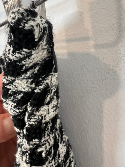 ZARA. Pantalón culotte pata de gallo. T M